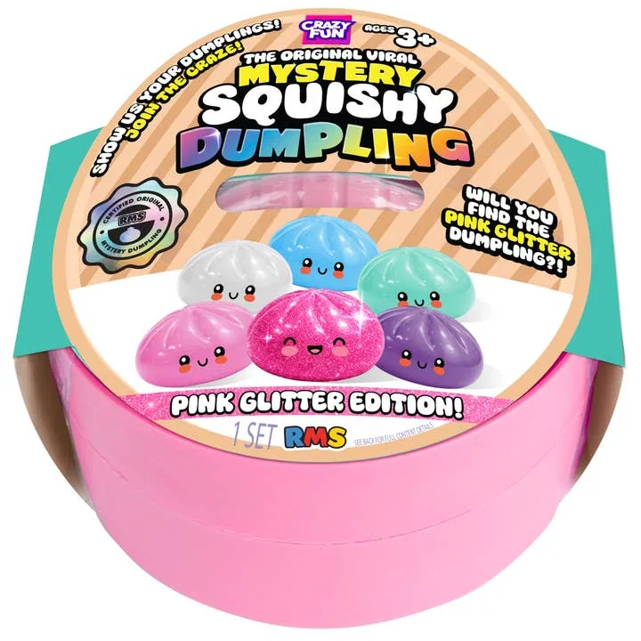 Pink Mystery Squishy Dumpling package